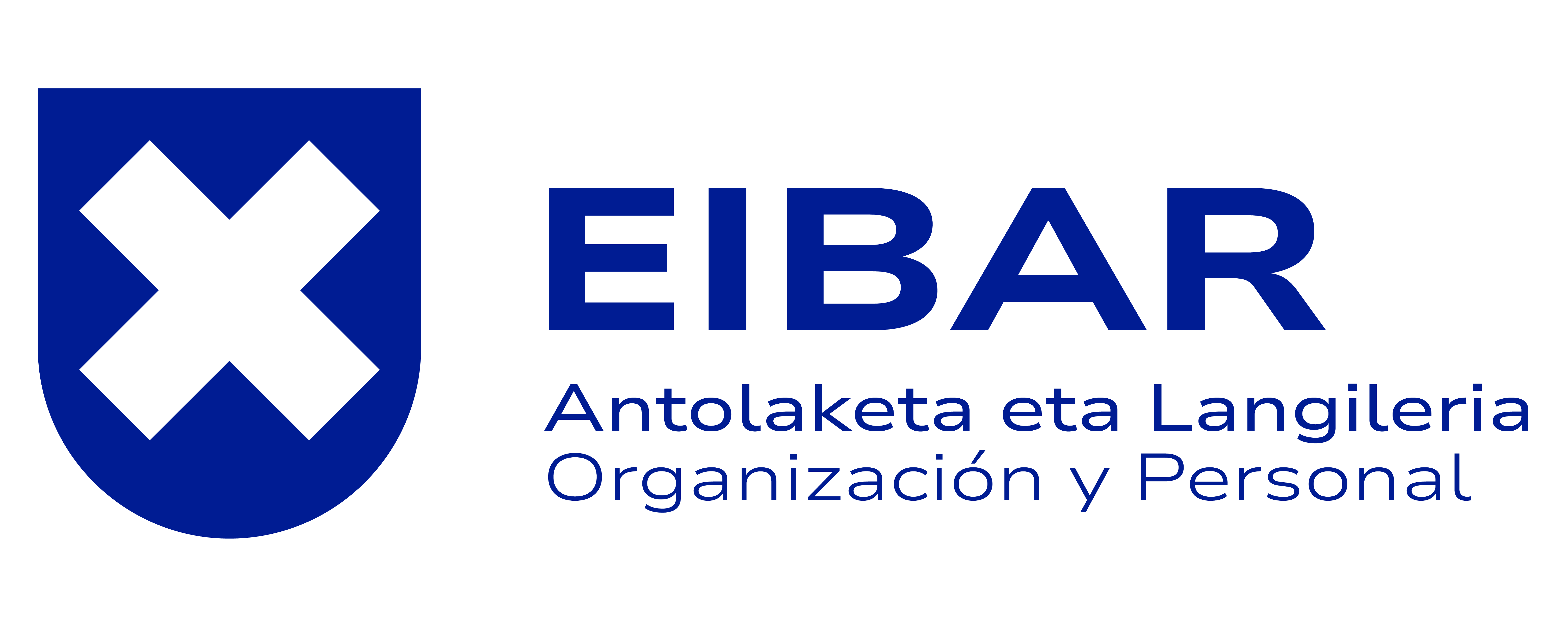 Antolaketa eta Langileria horizontala urdina